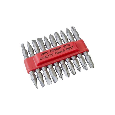 Save big on security bits, screwdriver bits, hex bits, nutsetters and other driver bit sets. Double Ended Screw Driver Bit Set Chrome Vanadium Assorted ...