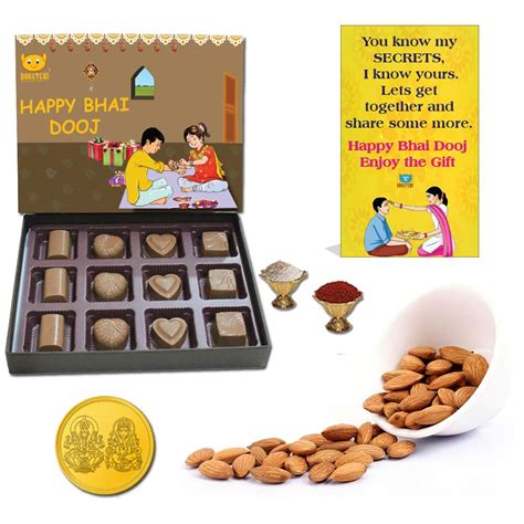 Buy Bogatchi Bhai Dooj Gift Box Bhai Dooj Chocolate And Bhai Dooj Dry