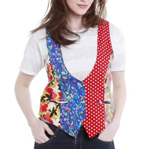 Womens Foul Fashion Waistcoat Extra Small Uk Clothing