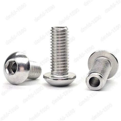 M4 M5 M6 M8 M10 M12 Stainless Steel Hex Socket Button Head Hollow