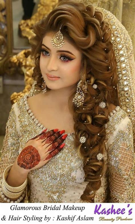 makeup pictures for wedding pakistani wavy haircut