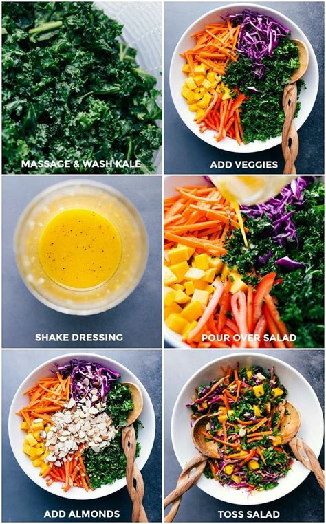 Kale Salad Recipe Orange Balsamic Vinaigrette Chelseas Messy Apron