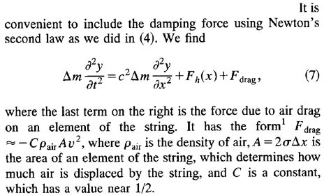How Do I Read This Equation For Air Frictiondrag On An Object