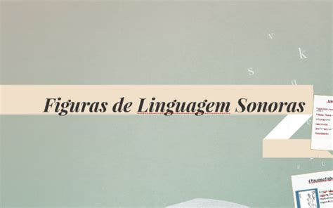 Ficguras De Linguagem Sonoras By Lucas Guerreiro