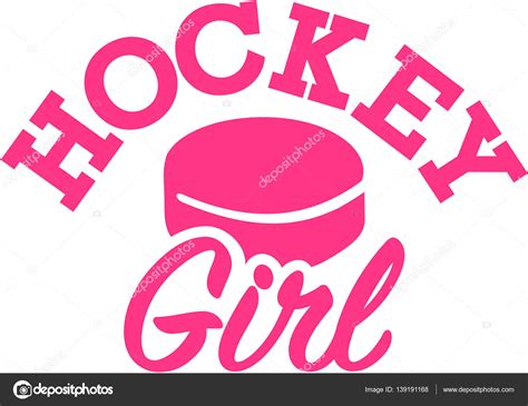 Hockey Girl Vector Stock Vector By ©miceking 139191168