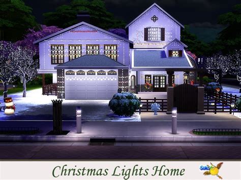 Sims 4 Christmas Lights Cc