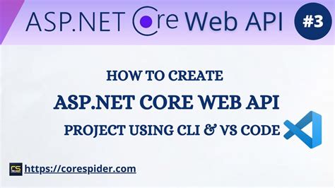 3 Create ASP Net Core Web API Project Using CLI And VS Code ASP
