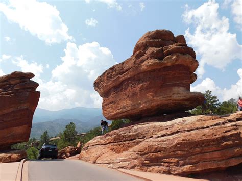 Balanced Rock In The Garden Of The Gods Colorado Springs