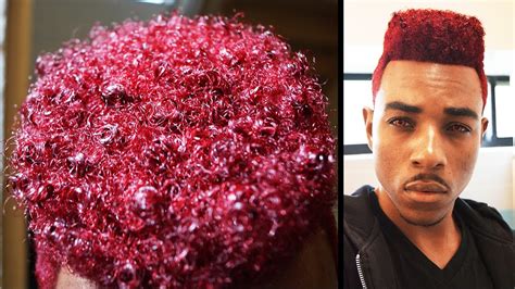 How To Dye Your Hair Red Without Bleach 360 Waves