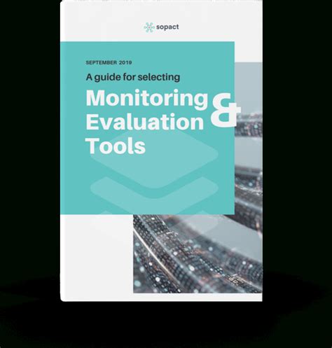 Monitoring And Evaluation Tools With Regard To Mande Report Template