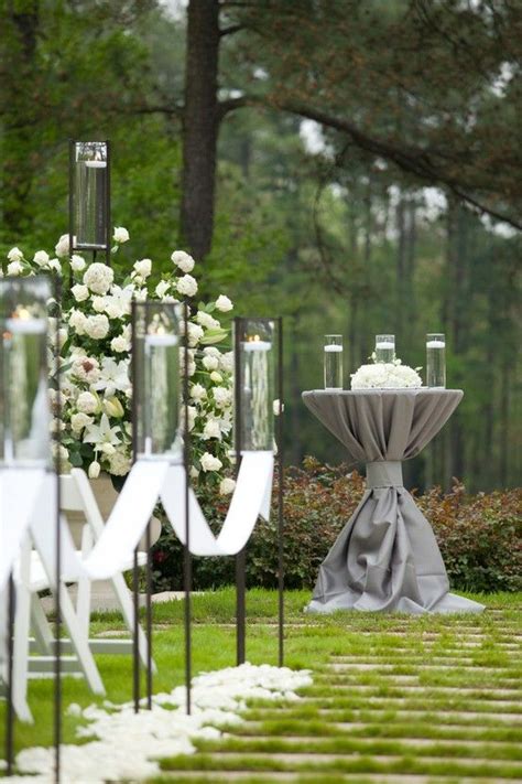 Outdoor Garden Wedding Wedding Ceremony Setup Outdoor Ceremony