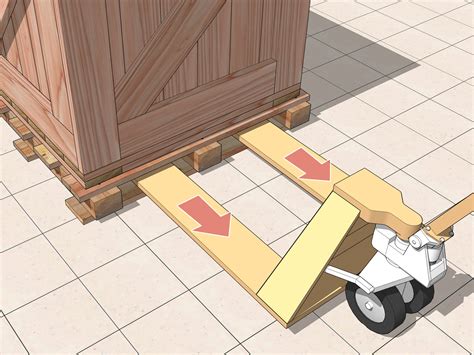 It can also work well in a small space or when moving lighter weight materials. 3 Ways to Operate a Manual Pallet Jack - wikiHow