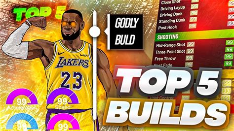 Top 5 Best Builds In Nba 2k20 Youtube