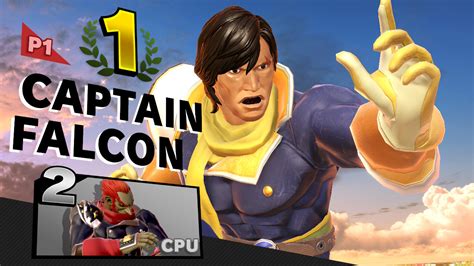 Masklesshelmetless Captain Falcon Super Smash Bros Ultimate Mods