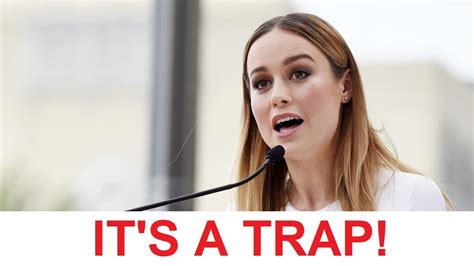The Captain Marvel Brie Larson Feminism Trap Youtube
