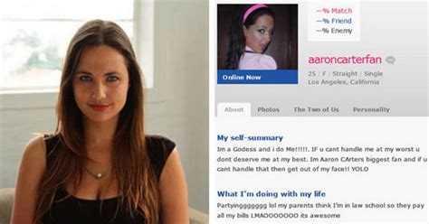 Woman Creates Horrific Online Dating Profile For Experiment And Gets