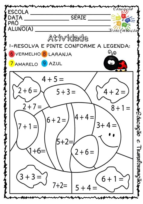 Exercitando Adicao E Subtracao Atividades De Subtracao Exercicios De