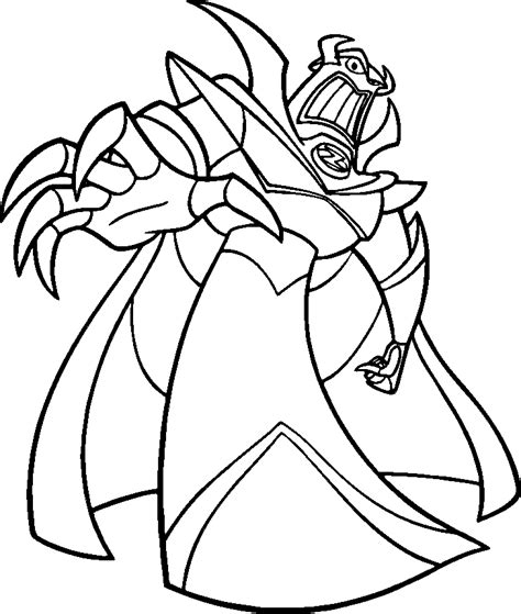 Buzz And Zurg Coloring Pages Download And Print For Free