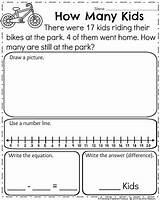 Click image to enlarge : First Grade Subtraction Word Problems by Planning Playtime ...