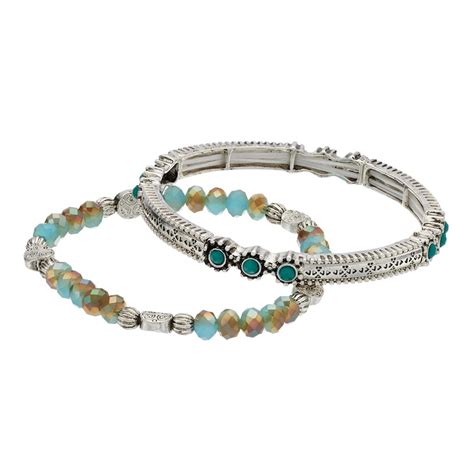 Believe In Beaded Stretch Bracelet Set Bracelet Set Beaded Stretch