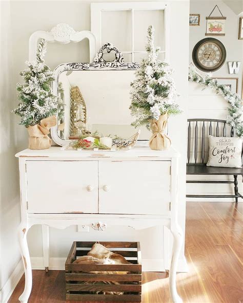 Farmhouse buffets, sideboards & china cabinets : Farmhouse dining room #sideboard #whitechalkpaint # ...