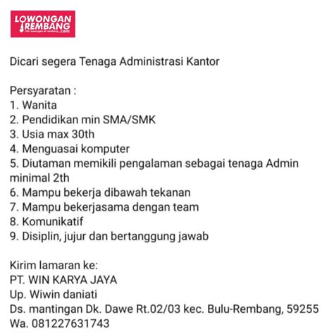 Jun 12, 2021 · pengiriman lamaran:. Loker Pt Surya Madistrindo 2021 : Lowongan Kerja Di Blora ...