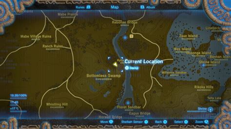 Zelda Botw Memory Locations Map