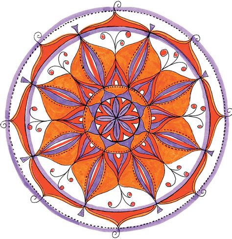 Drawing And Coloring Mandalas With Louise Gale Mandala For The Inspired