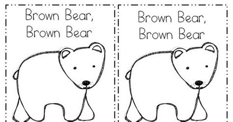 Brown Bear Brown Bear Printable Book Pdf Free