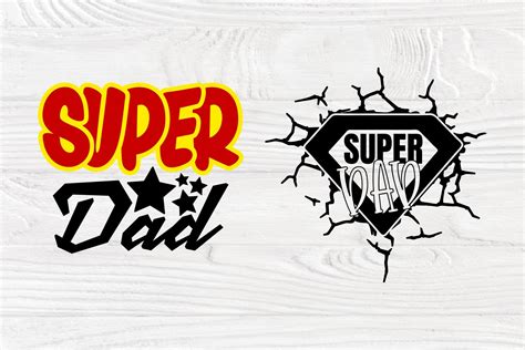 Download Super Dad SVG, Fathers Day Svg Cut File, Funny Dad Shirt (574137) | Cut Files | Design Bundles