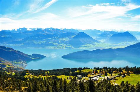 Mount Rigi Lucerne Lake Panoramic Point To Visit In The Swiss Alps