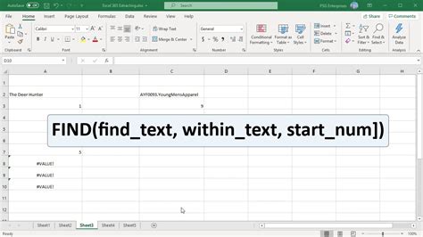 How To Find Text In String Using FIND And SEARCH Functions In Excel