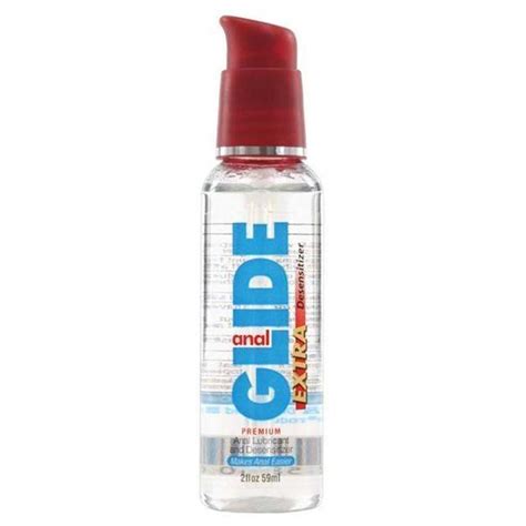 Water Based Desensitizing Anal Glide Extra By Body Action 2 Oz