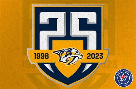 Nashville Predators Bare Their Fangs With New 25th Anniversary Logo