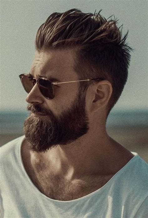 Top 80 Hairstyles For Men With Beards Barba E Baffi Uomo Barba E