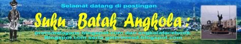 Macam Status Angkola Facebook Suku Batak Angkola Dan