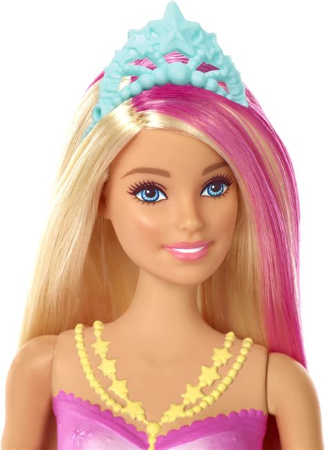 barbie dreamtopia sparkle lights mermaid doll with swimming motion and underwater light shows