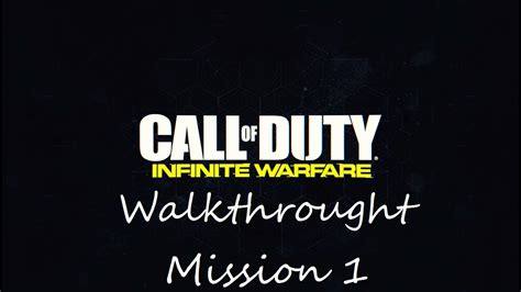 Call Of Duty Infinite Warfare Gameplay Walkthrough Mission 1 Rising