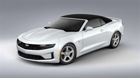 New 2021 Summit White Chevrolet Camaro 2dr Convertible 3lt For Sale In