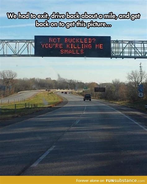 Highway Sign Joke Funsubstance