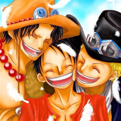 Luffy on his quest to claim the greatest treasure, the legendary one piece, and become the pirate king. Ace, Sabo and Luffy | Wiki | Anime Amino