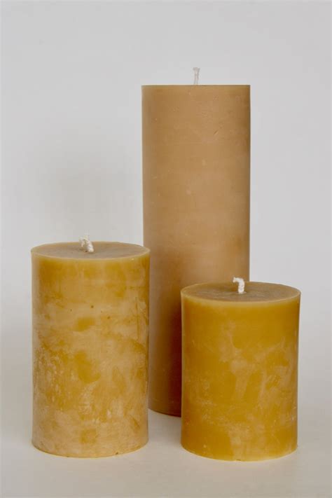 Beeswax Pillar Candle Ritual Refill