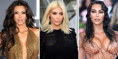 kim kardashian s complete beauty evolution flipboard