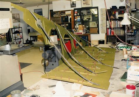 B 17 17 Wing Fillet And Fairing In Fabrication Process Gosshawk