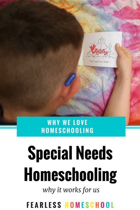 Special Needs And Homeschooling Fearless Homeschool