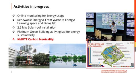 KMUTT Carbon Neutrality 2040 In Compliance With Governmental Policies