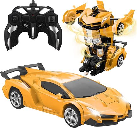 Transforming Toys Remote Control Car Transforming Robot Transform Car