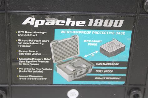 Apache 1800 Weatherproof Protective Case With A Klein Tools Digital