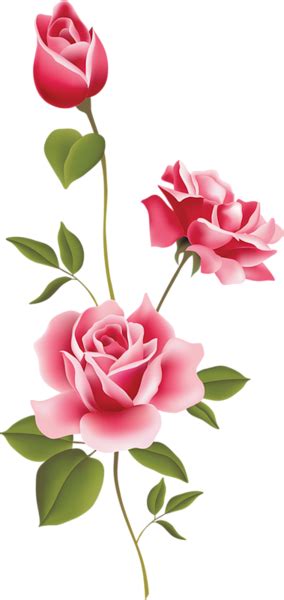 Pink Rose Art Png Clipart Rose Art Flower Painting Flower Art