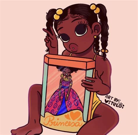 Artwork Belongs To Viteloi Girls Cartoon Art Black Girl Art Black